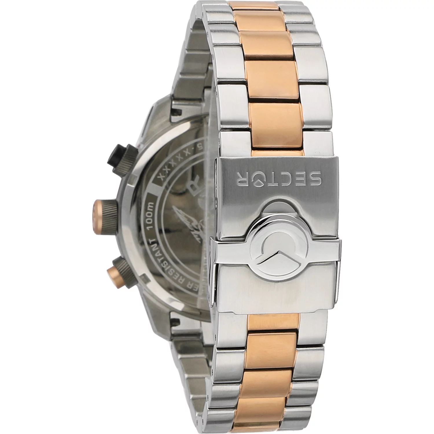 Sector Racing 850 Two Tone Stainless Steel Bracelet R3253575005